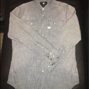 G-Star striped button up